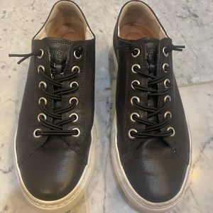 Paul Green Hadley Platform Sneaker, black, size US 9